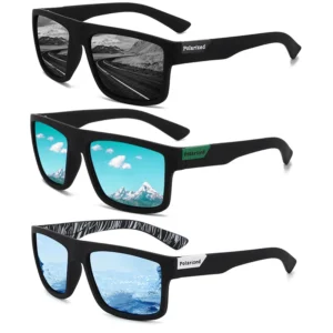Outdoor Sports Sunglasses Cycling Fishing Skiing Goggles Colorful Square Windproof UV400 Sunglasses for Men and Women OEM ODM