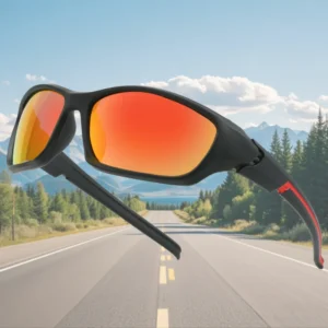 Outdoor Sports Sunglasses with Cross border Polarized Lenses Unisex Cycling Sunglasses Stylish Commuting Sunglasses