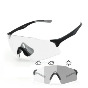 Outdoor Tac Driving Frameless Glasses Photochromic Sports Cycling Sunglasses for Men Woman Biking