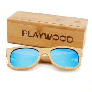 Outdoor UV Shield Natural Real Wood Hand refined Wooden Polarized Sunglasses