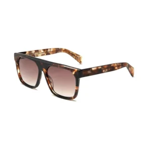 Oversize Acetate Frame Nylon Lenses Fashion Sun Glasses with Big Frame and Bold Colors