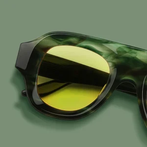 Oversized Acetate Shades Eyewear Sun Glasses Men Women Fashion High Quality Latest Night Vision Sunglasses