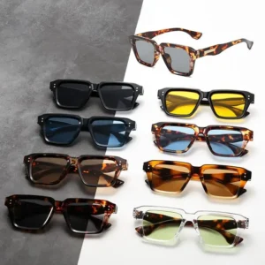 Oversized Big Frame Square Women’s Sunglasses High Quality Fashionable Eyewear with Comfortable Fit