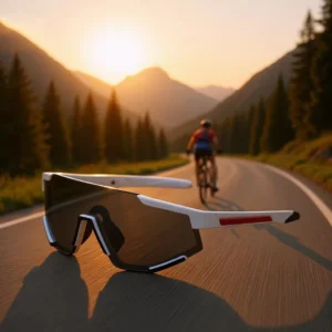 Oversized Frame All in One Retro Plastic Shaped UV Protection Sports Sunglasses