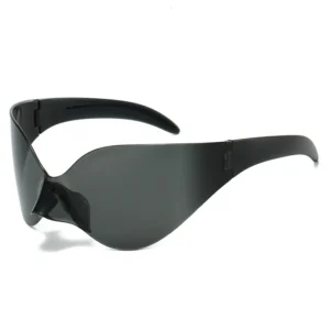 Oversized One Lens Cool Glasses Outdoor Shades Sunglasses UV 400 Eye Protection Goggles