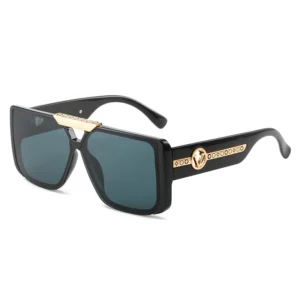 Oversized Square Frame Fashion Sunglasses with UV400 Protection Unisex Stylish for Men and Women