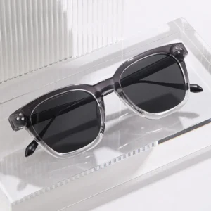 P9353 High Quality TR90 + Acetate Polarized Sunglasses Retro Vintage Luxury Men Women Sunglasses Custom Logo
