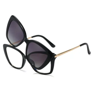 P95657 Luxury Squares Glasses Lenses Squared Female Fashion Square Sunglasses Women’s Mirror Glasses