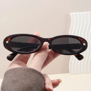 PC Sunglasses Small Plastic Frame Cat Eye Women Fashion Shades Sunglasses