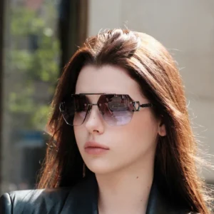 PS33411 Premium Trimming Full Frame Slimming Metal Unisex Sunglasses European American Style Sunscreen UV400 Protection
