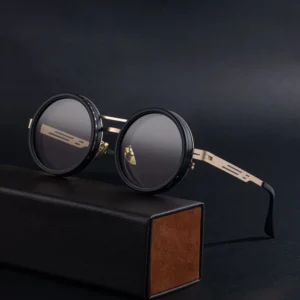 Partagas Fashion Designer Custom Logo Round Adjustable ND Polarized Fishing UV400 Shades Sun Glasses Sunglasses for Women Men