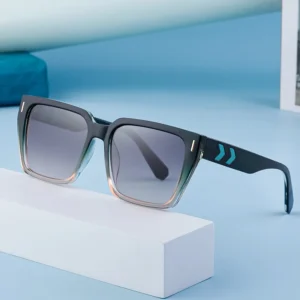 Partagas Fashion Trendy Designer Custom Logo Square Big Oversized Frame UV400 Shades Sun Glasses Sunglasses for Women Men Unisex