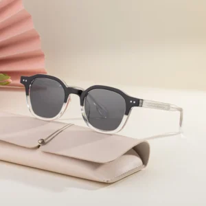 Partagas Retro Designer Custom Logo PC Frame Soft Square UV400 Protection Shades Sun Glasses Sunglasses for Women Men Unisex