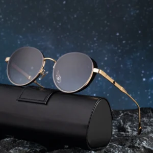 Partagas Vintage Retro Designer Metal Round Fram UV400 Shades Sun Glasses Sunglasses for Men