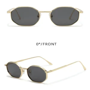 Personality Small Polygon Frame Sunglasses Retro Trendy Fashion Unisex Sunglasses