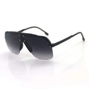 Personalized Plastic Half Frame Custom Design PC Sunglasses for Women Men