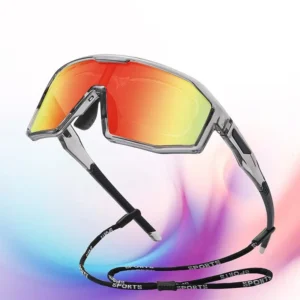 Personalized Polarized Full Rim Square Sports Sunglasses Custom Logo Luxury Design Comfortable Fit UV Protection Lightweight Men