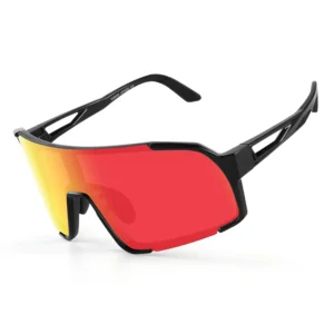 Photochromic Full Mirror Safety Bike Sunglasses Color Changing UV400 Running Cycling Glasses for Men Women
