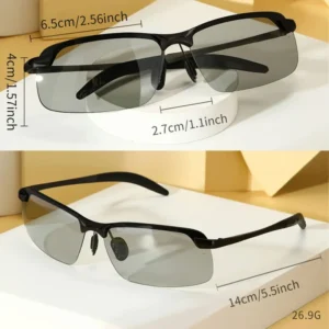 Photochromic Sunglasses UV Protection Auto Tinting Lenses for Outdoor Sports