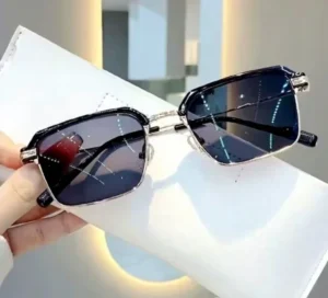 Photosensitive Discoloration Myopia Glasses Anti blue Light Metal Frame Design Sunshade High end Fashionable Light Weight