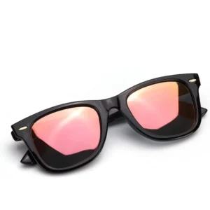 Polarized Acetate Sunglasses for Men Women Custom Logo Square UV400 Eyewear Transparent Frame TAC for Children