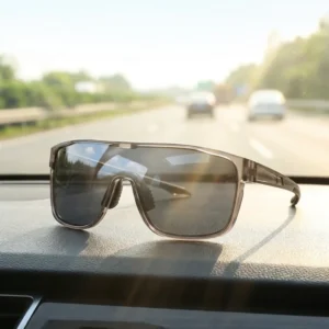 Polarized Cycling Drive Sunglasses with Full Rim TR90 Frame UV Protection Adult Sports Glasses
