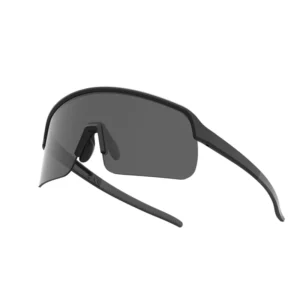 Polarized Cycling Sunglasses TR90 Semi Rimless UV400 Anti Glare Windproof Wraparound Stable Fit Sports Eyewear