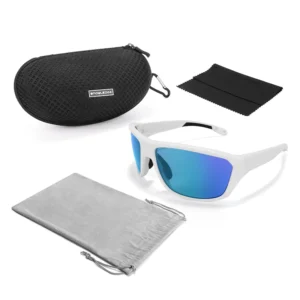 Polarized Fashionable Fishing & Cycling UV400 Lightweight Sports Sunglasses Trend with Adjustable Strap