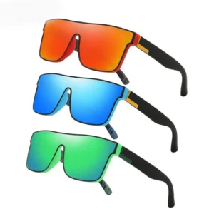 Polarized Men’s Glasses for Cycling Outdoor Sports Driving with European Style UV Protection