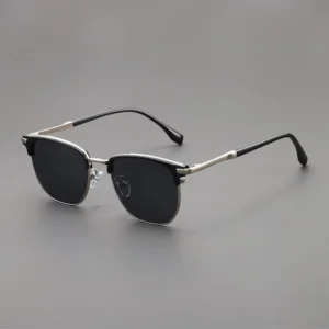Polarized Metal Driving Sunglasses Women Aviation Alloy Double Bridge