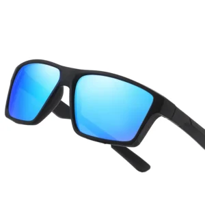 Polarized Mirrored Gold Outdoor Sporty Cycling Goggles Sunglasses with Custom Logo Frame Photochromic Lenses PC Frame TAC Lenses