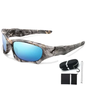 Polarized Outdoor Sports CS Glasses Windproof Retro Driving Fishing Cycling UV400 Sunglasses for Men Women