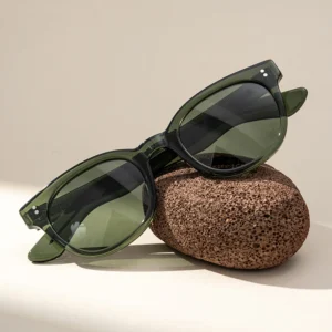 Polarized Retro Classic Trendy Stylish Acetate Sunglasses Men Women Driving
