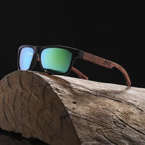 Polarized Sunglasses Eco Friendly Maple Wood Glasses UV Protection Professional Lunettes Soleil Bois