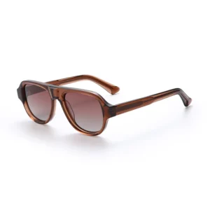 Polarized Sunglasses Manufacturer Round Mens Glasses Sunglasses New Design Handmade Acetate Sunglasses