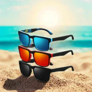 Polarized Sunglasses Retro Vintage for Men Outdoor Travel Beach Sports