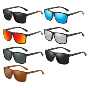 Polarized Sunglasses Sport OEM Custom Logo Plastic Outdoor Sunglasses for Men Women
