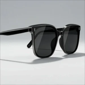 Polarized Sunglasses for Men Driving Outdoor UV Protection Integrated Square Frame Sunglasses