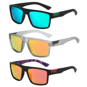 Polarized UV400 Sports Sunglasses Men Outdoor Cycling Square Travel Driving Eyewear