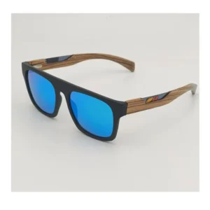 Polarized Zebra Wood Glasses Handmade Vintage Wooden Frame Men’s Driving Polarization Women’s Bamboo Sunglasses
