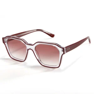 Polygon Fashion Sunglasses Trend Mosaic Acetate Sunglasses Male Custom Sun Glasses Unisex Polarized UV400 1 opp Bag CR39