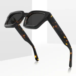 Popular Acetate Sunglasses Men Unique Retro TAC Polarized Acetate Vintage Unisex Sunglasses