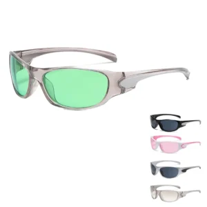 Popular Fashion Designer Luxury Sports Sunglasses Custom Logo Y2K Styles