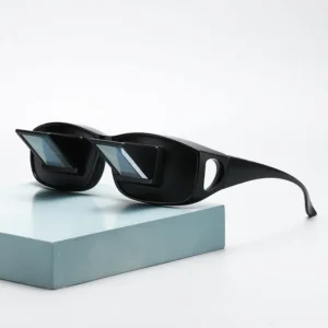Portable Elderly Horizontal Reading Glasses for Men Women Fashionable Design Full Frame Lazy Eyeglasses