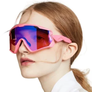 Professional Sports Sunglasses Goggle Style Anti Glare UV Protection for Cycling Running Athletics