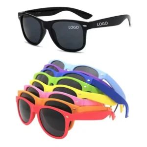 Promotional Custom Sunglasses With Logo Uv400 Rainbow Party Sunglasses for Boys and Girls Fashion Sun Glasses