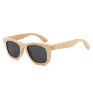 Promotional Sunglasses Polarized Leses UV400 Wooden Frame Kids Sun Glasses