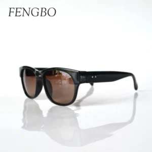 Punk Shape Square Thick Acetate Designer Sunglasses Polarized Driving Eyewear for Women Men Sun Glasses