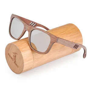 Quickshipment BOBO BIRD Handmade Anti UV Wooden Sunglasses for Women Custom Logo for Men