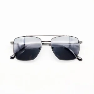 RD MS2311 Men’s Sunglasses Custom Lightweight and Comfortable Matte Black Lens Metal Frame